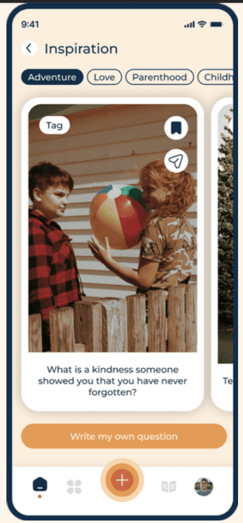 Kindness prompt on the Epoch Lag Inspiration tab